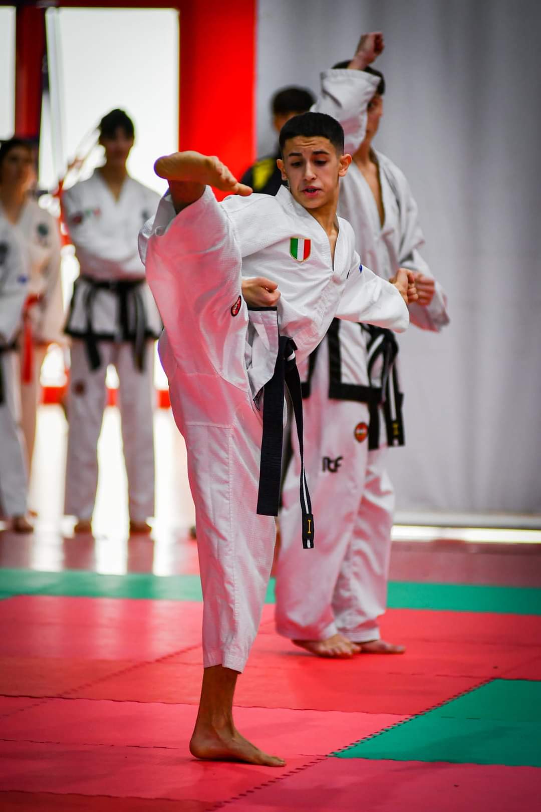 Davide Caterino il giovane campione di Taekwon Do ITF di Aversa